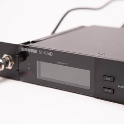 Shure SLXD4D Two-channel Digital Wireless Receiver - H55 Band SLXD4D image 3