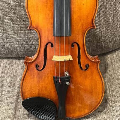 Professional Fritz Arnold Brückner 4/4 Violin Outfit with Knoll Bow 1965 image 6