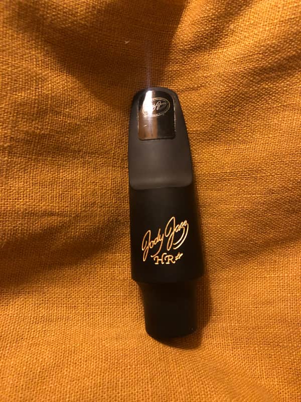 JodyJazz HR* Series Tenor Sax Mouthpiece - 7* - Black image 1