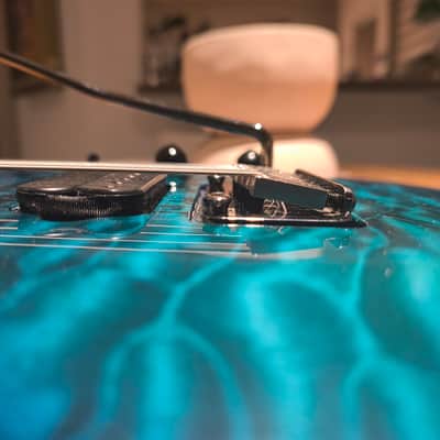 Sterling MAJ270X QM John Petrucci Signature Majesty DiMarzio 2020 - 2024 - Cerulean Paradise image 14
