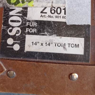 Vintage Sonor Z6014 Vulkanfiber Case for 14x14 Floor Tom - Made in Germany image 3
