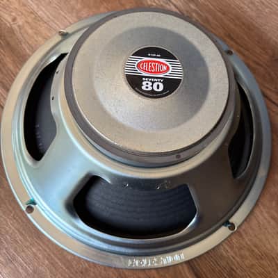 Celestion G12P-80 Seventy 80 12" 80-Watt 8ohm Guitar Amp Speaker 2020s - Silver image 1