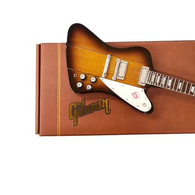 AXE HEAVEN Gibson Firebird V Vintage Sunburst 1:4 Scale Mini Guitar Model Replica image 5