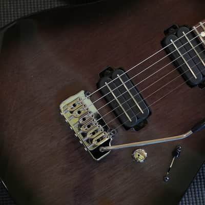 New! 2026 LSL Instruments XT-4 Modern "Hero" Electric Guitar Trans Charcoal/Black Burst + OHSC image 5