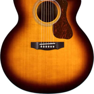 Guild F-250CE Deluxe Jumbo Acoustic-Electric Guitar, Solid Spruce Top, Antique Burst image 2