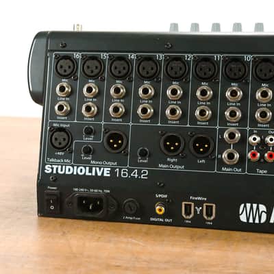 PreSonus StudioLive 16.4.2 16-Channel Digital Audio Mixer CG011LU image 13