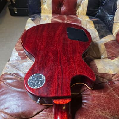 Gibson Les Paul Standard R0 1960 V2 60th Anniversary ARTIST OWNED by THE DARKNESS Dan & Justin Hawkins Orange Lemon Burst R9 59 60 Historic Custom Shop Reissue 1959 Transition Model image 20
