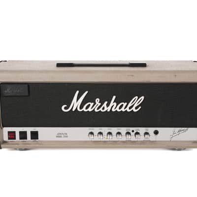Marshall JCM25/50 "Silver Jubilee" Model 2550 2-Channel 50-Watt Guitar Amp Head 1987 - 1988 - Silver