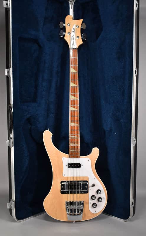 1998 Rickenbacker 4003 Mapleglo Electric Bass w/OHSC image 1