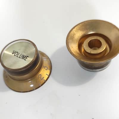 4 Gibson SG style Gold, Gold reflector 2 Tone +2 Volume Knobs with Gold Reflecto image 5