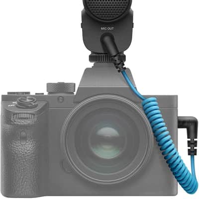 SENNHEISER Professional MKE 400 + Mobile Kit, Directional On-Camera Microphone with Smartphone Clamp & Manfrotto PIXI Mini Tripod, 509257, Auxiliary,Black image 16