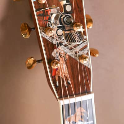 2004 Martin Cowboy Custom Harvey Leach Brazilian Rosewood SN 999900 D-45 image 1