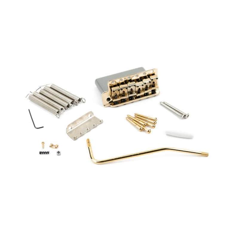 Fender 6-Saddle American Vintage Strat Tremolo Left Handed Gold 0992049202 image 1