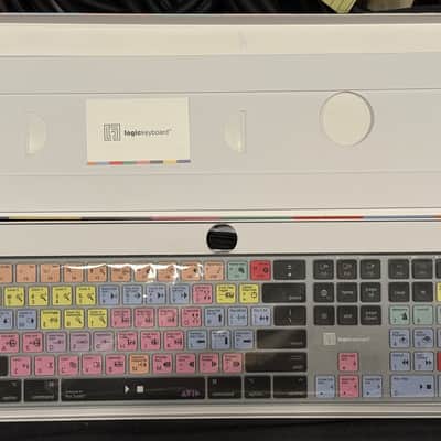 LogicKeyboard Titan Wireless Backlit Keyboard for Avid Pro Tools - Mac 2025 image 1