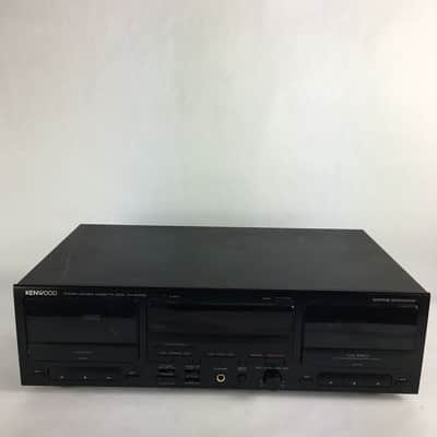 Vintage Kenwood KX-W4050 Stereo Dual Cassette Deck Powers On Does Not Engage image 8
