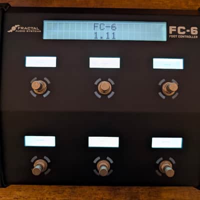 Fractal Audio FC-6 Foot Controller 2018 - 2021 - Black image 2