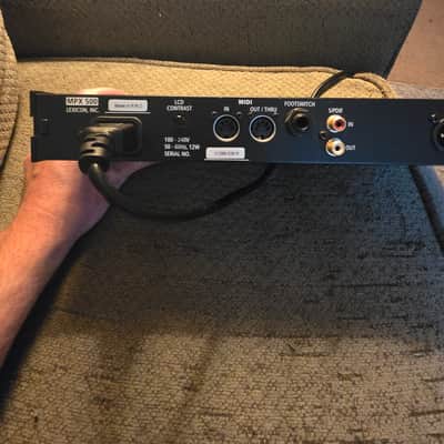 Lexicon MPX 500 24-Bit Dual Channel Processor image 16