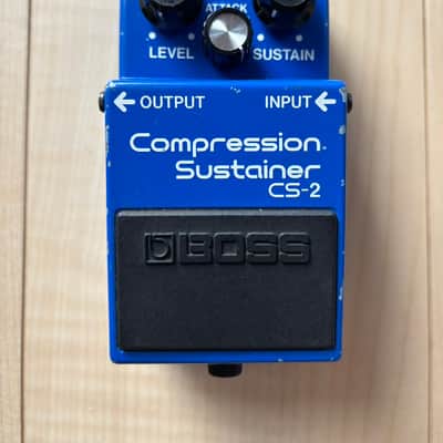 Boss CS-2 Compression Sustainer (Black Label) 1981 - 1989 - Blue image 1