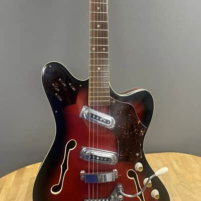 Framus 5m652 Red Burst guitar image 10
