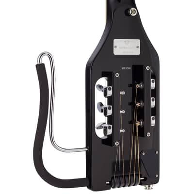 Traveler Guitar Ultra-Light Acoustic-Electric Travel Guitar (Gloss Black) image 4