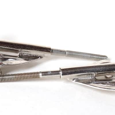 Ludwig Bass Drum Tuning Rod and Claw, Nickel Finish - 1950's image 4