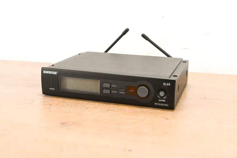 Shure Shure SLX4 Wireless Receiver - H5 Band: 518-542 MHz (NO POWER SUPPLY)