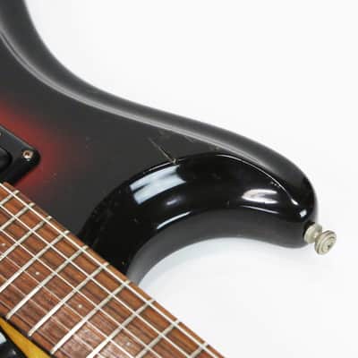 1966 Mosrite The Ventures Model Mark V Vintage Sunburst Electric Guitar- Rare 100% All Original ’66 MK V German Carve Ventures II Bakersfield CA (B180) image 7