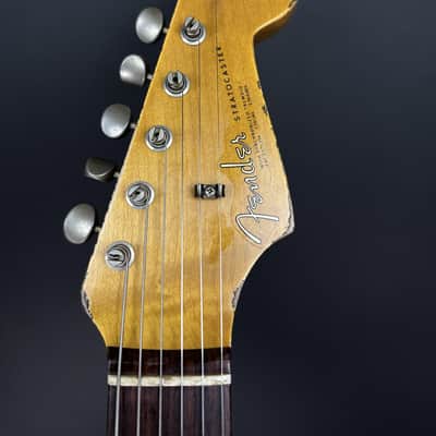 Fender Custom Shop 1963 Stratocaster Super Heavy Relic - Candy Apple Red image 9