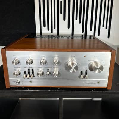 Pioneer SA-9500 80-Watt Stereo Solid-State Integrated Amplifier 1975 - 1979 - Silver image 2