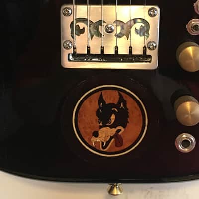 Rusch Guitars Jerry Garcia "Wolf" Tribute 2016 Black Nitrocellulose image 3