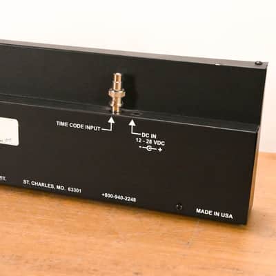 Masterclock TCD44 Time Code Display Studio Clock (NO POWER SUPPLY) CG01UXH image 5