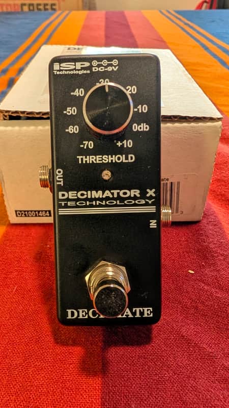 ISP Technologies Deci-Mate Noise Gate 2018 - Black image 1