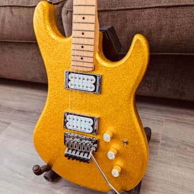 ‘16 Kramer | Ltd. Edition Pacer | 40th Anniv. | Electric Candy 🍭Gold Metal Flake | Floyd Rose | Korea image 1