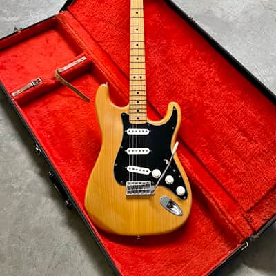 Fernandes Burny Custom Strat 1976 Natural original vintage MIJ Japan Stratocaster image 4