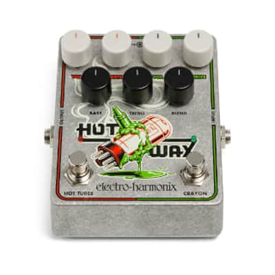 Electro Harmonix Hot Wax Dual Overdrive Multi-effects, Hot Tubes, Crayon, Guitar Effect Pedal image 2