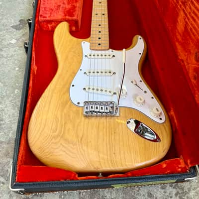 Fender Stratocaster 1974 - Natural original vintage USA image 3