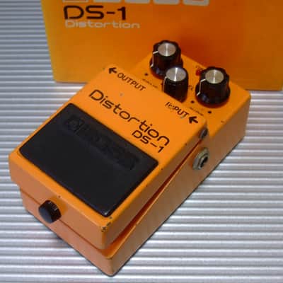 Boss DS-1 Distortion Made in Japan (Black Label 1986) | Reverb