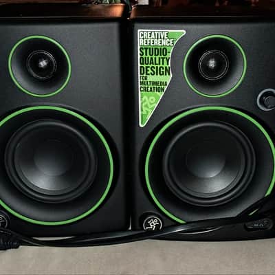 Mackie CR4 4" Active Studio Monitors (Pair) 2014 - 2019 - Black image 1