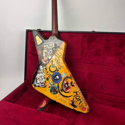 Hamer Custom Explorer 1980s 4 digit serial Orig. HSC, hang tag and era Photo! image 22