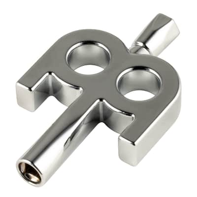 Meinl SB500 Stick & Brush Kinetic Key Chrome Plated image 4