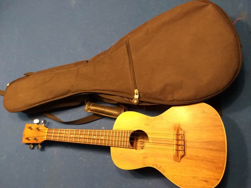 Kala Satin Hawaiian Koa Tenor Ukulele KA-KOA-T - Koa image 1