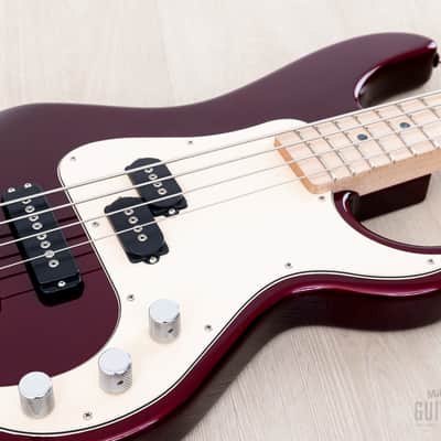 2025 G&L SB-2 PJ Electric Bass Guitar Ruby Red Metallic w/ CoA, Leo Fender image 6