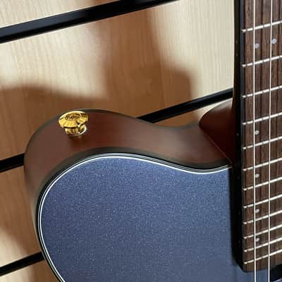 Ibanez FRH10N-IBF Indigo Blue Metallic Flat Classic Guitar image 5