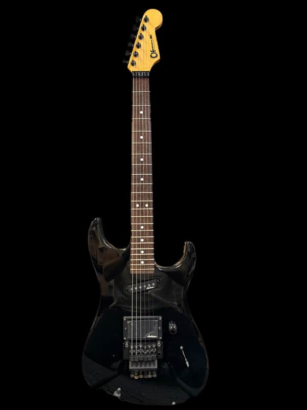 1989 Charvel Model DK SH Black - x3482 image 1