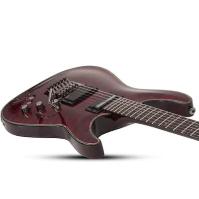 Schecter Hellraiser C-1 FR S Guitar - Black Cherry image 6
