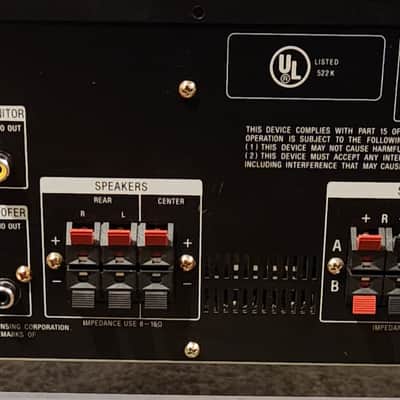 Sony Sony STR-DE335 is a 5.1 channel receiver 90s  - Black image 8