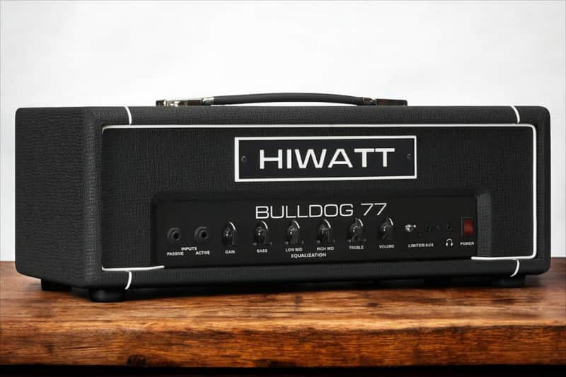 Hiwatt Bulldog 77 Head - 100W Bass Head image 1