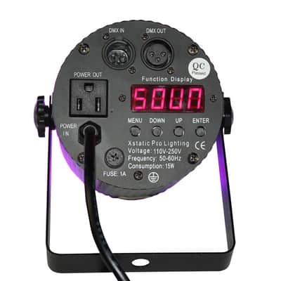 X-Static Stratos RGB LED Club Slimpar Can Stage Wash Uplighting DJ Light image 3