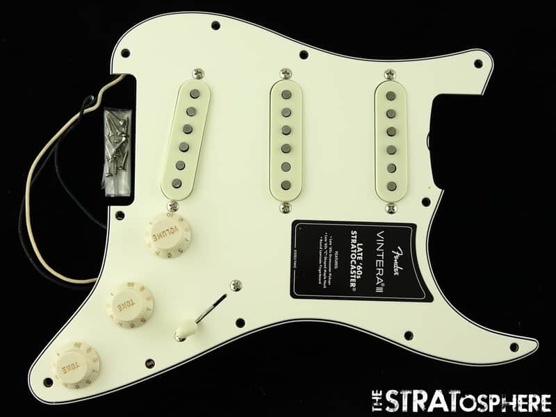 Fender Vintera III Late 60s Stratocaster LOADED PICKGUARD, Late 60s PU's Strat image 1