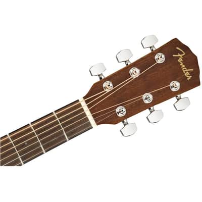 Fender Classic Design CC-60S Concert Natural Mahogany Acoustic Guitar image 5
